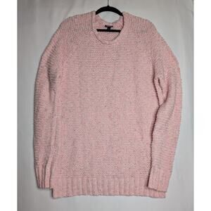 TORRID Pink blue speckled long oversized cozycore sweater Size  1X Soft Girl